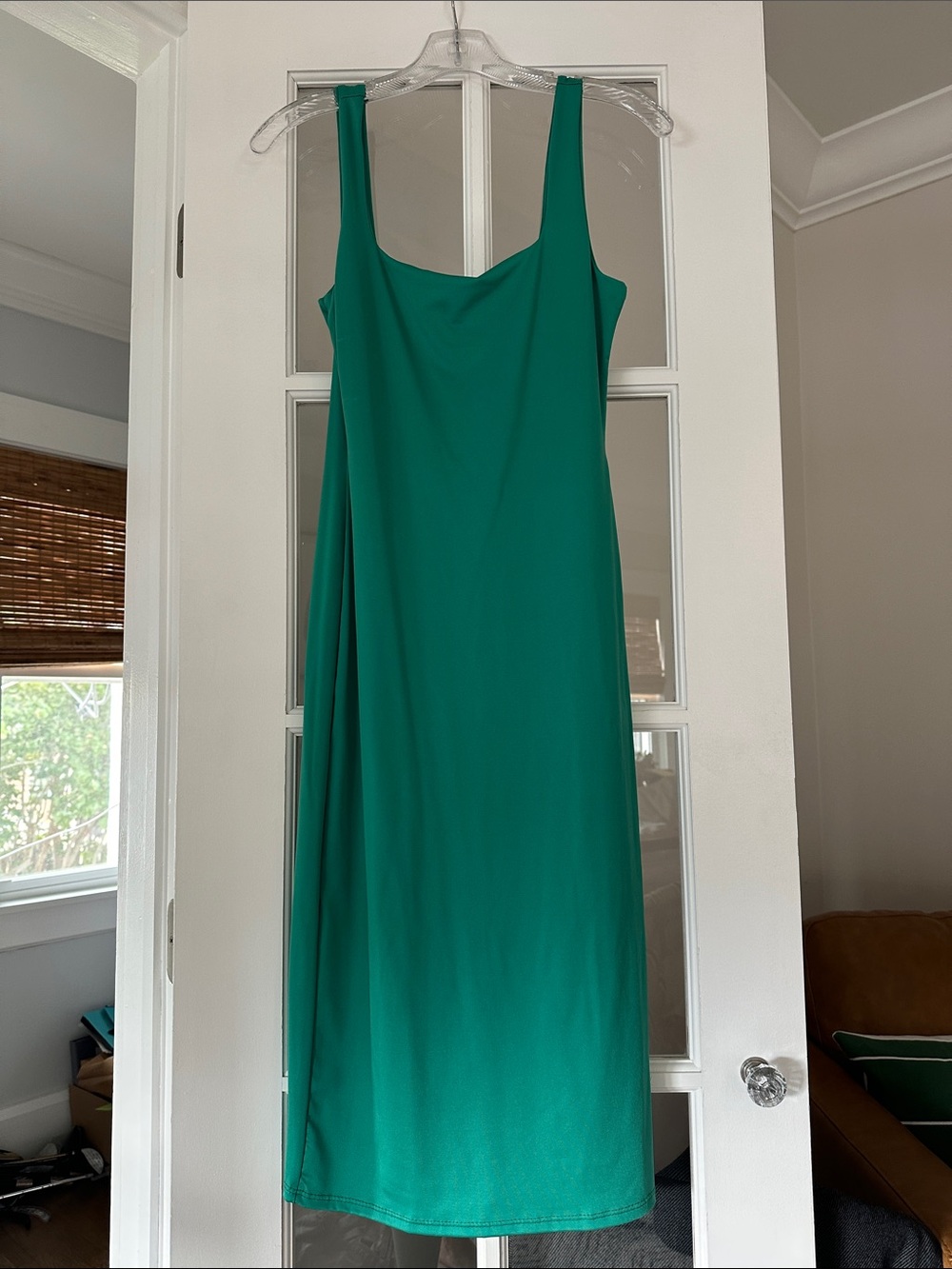 Women's Teal Green Slip Dress